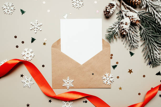 istock Letter in the envelope new year 1403702436