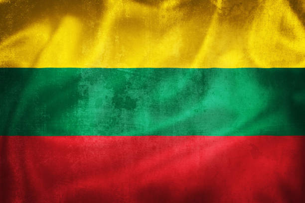 istock Grunge 3D illustration of Lithuania flag 1403719066