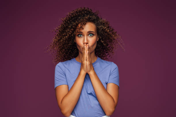 istock Emotional beautiful woman 1403726582