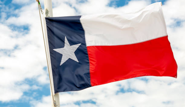 istock Texas State Flag proudly waving. 1403737161