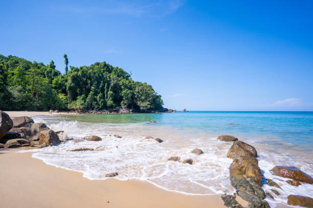 istock small beach at Khaolak-Lamru National Park Phang-nga 1403743136