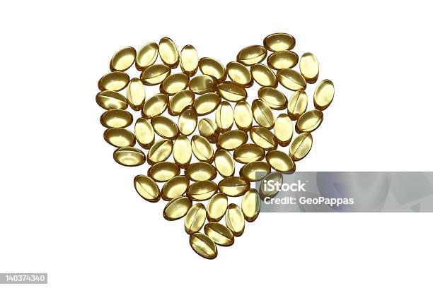 Healthy Heart Stock Photo - Download Image Now - Antioxidant, Capsule - Medicine, Cod Liver Oil