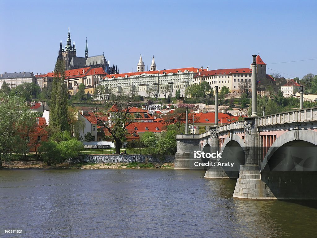 Castelo de Praga - Royalty-free Antigo Foto de stock