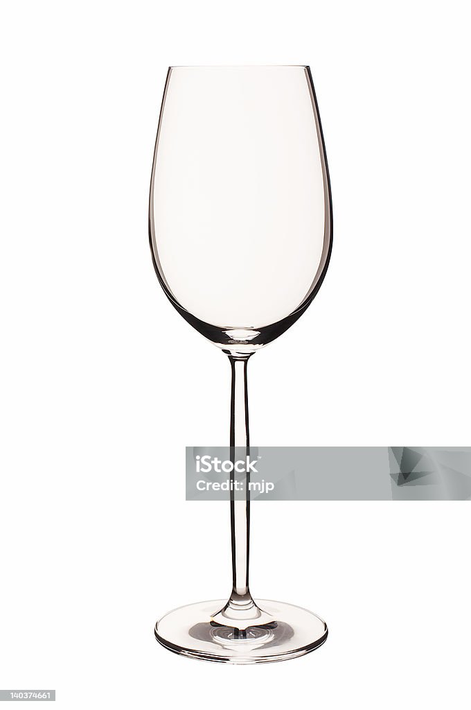 Verre de vin en verre vide - Photo de Alcool libre de droits