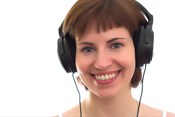istock Girl with phones 140374675