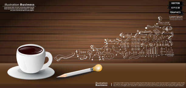 istock Illustration business.design modern  idea and concept think creativity. for brainstorm,Social network,success,plan,think,search,analyze,communicate, futuristic idea innovation technology. 1403756308