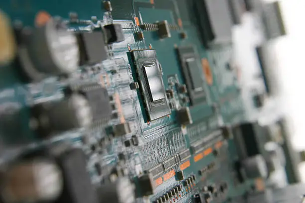 Photo of computer electronics