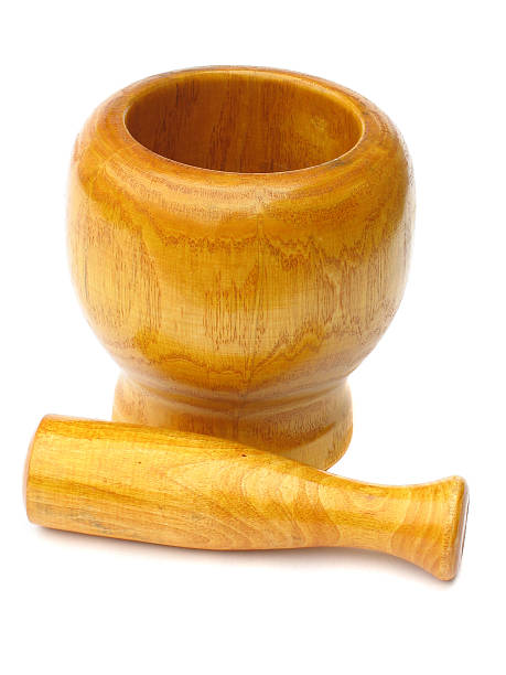 istock Wooden Mortar and Pestle 140375769