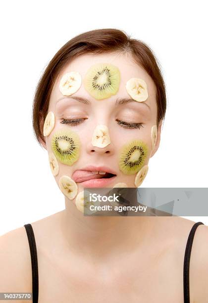 Attractive Woman Face Treatment Stock Photo - Download Image Now - Adolescence, Adult, Adults Only