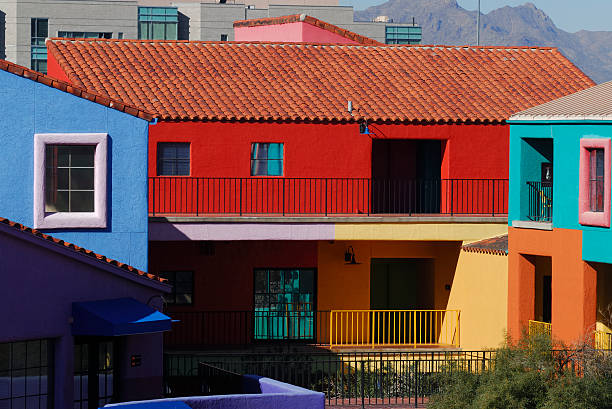 istock Colorful downtown Tucson buildings 140375795