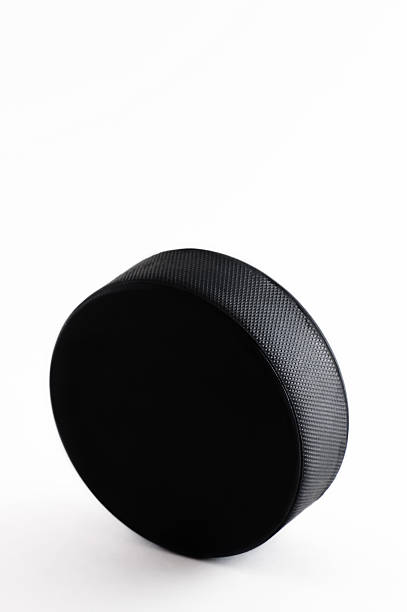 istock Black hockey puck 140376139