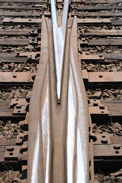 Railroad Tracks stock photo