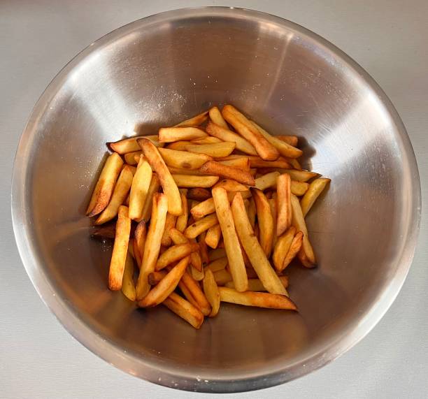 istock Lunch Dinner - French Fries Salt Crispy 1403763815