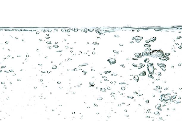 istock Water with bubbles of air floating to the surface 140376466