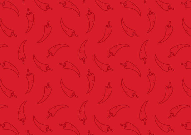 Chili pattern vector. wallpaper free space for text. background. background. Chili icon vector. Chili pattern vector. wallpaper free space for text. background. background. Chili icon vector. chilli pepper stock illustrations