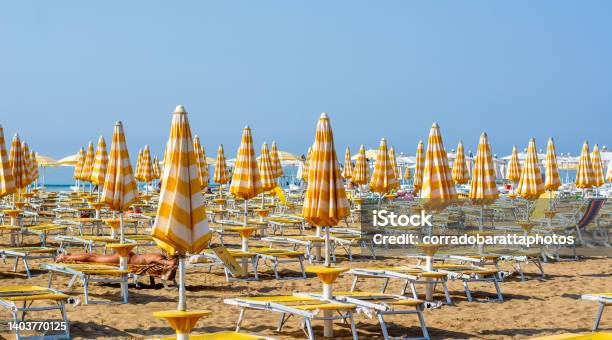 Summer Stock Photo - Download Image Now - Beach, Deck Chair, No People