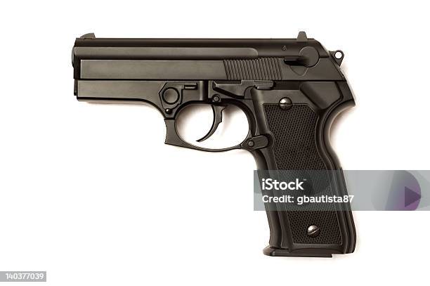 Pistol Stock Photo - Download Image Now - 40-44 Years, 45-49 Years, Adult