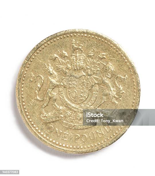 英国 1 ポンドのコイン白い背景に - 1ポンド硬貨のストックフォトや画像を多数ご用意 - 1ポンド硬貨, カットアウト, イギリス