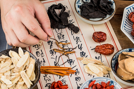 Various traditional Chinese Medicine.