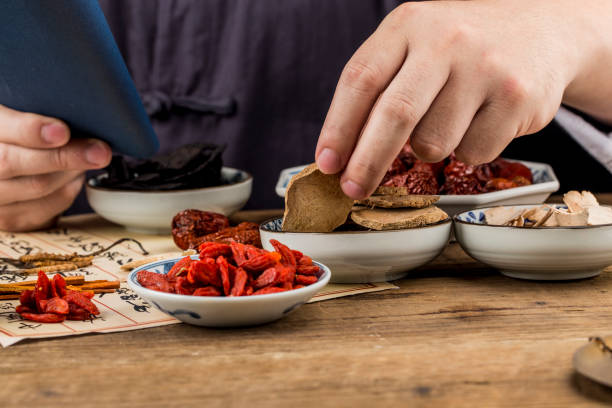 istock Various traditional Chinese Medicine. 1403772554