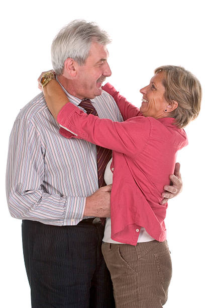 istock Adult couple smiles 140378091