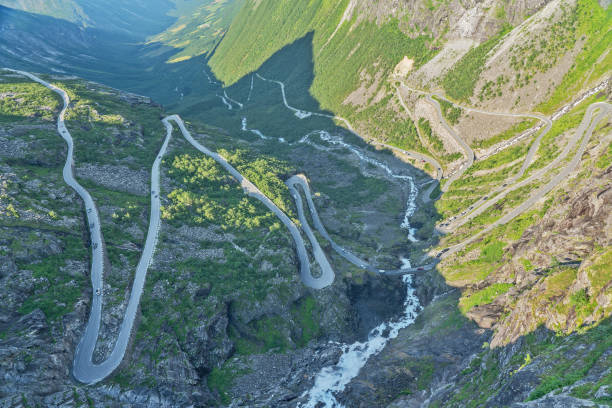 istock The Trolls' Path mountain landscape, Norway. 1403782584