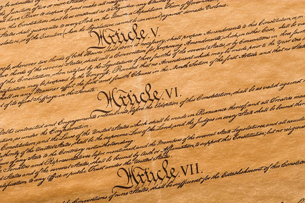 istock Articles of the U.S. Constitution 140378508