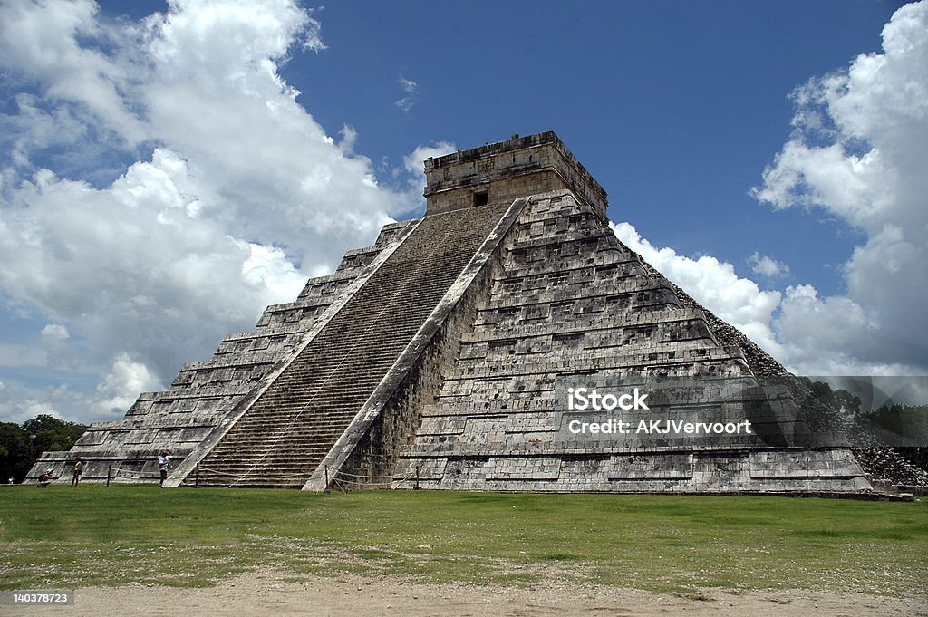 Maya-Tempio - Foto stock royalty-free di America Latina