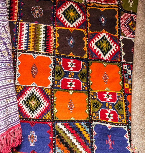 istock Moroccan carpet. Oriental ornaments 1403790401