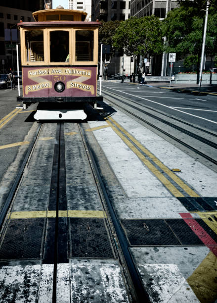 istock Cable Car, California Street. 1403790636