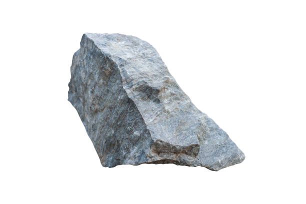 istock Calc-silicate rocks isolated on white background included clipping path. 1403791648