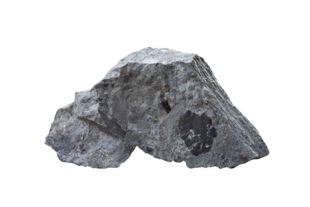 istock Pyroclastic Rocks isolated on white background included clipping path. 1403791692