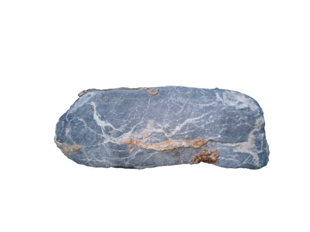 istock Limestone or Calcite isolated on white background. 1403791745