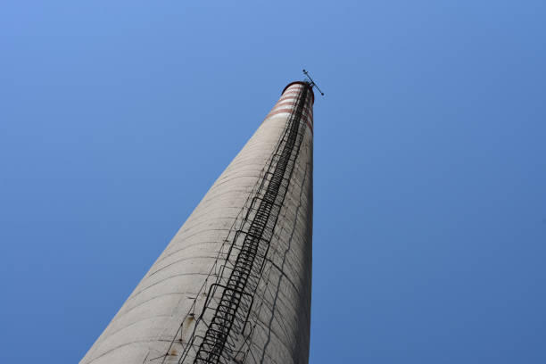 istock Chimney without smoke clean energy 1403793427