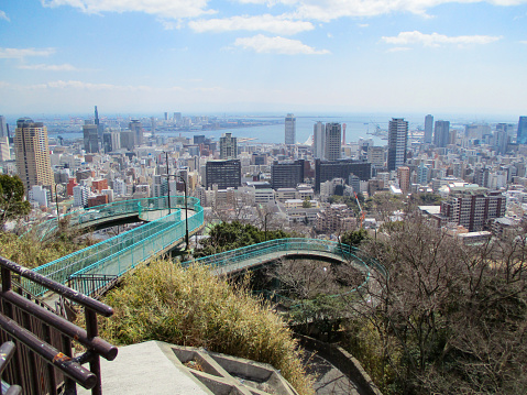 View from Venus Bridge in Kobe