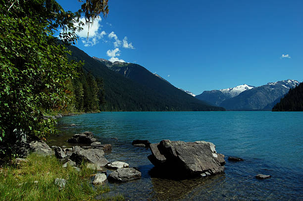 istock cheakamus lake, garibaldi provincial park 140379874