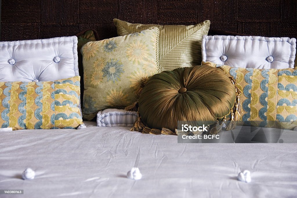 Roupa de cama de luxo - Foto de stock de Aconchegante royalty-free