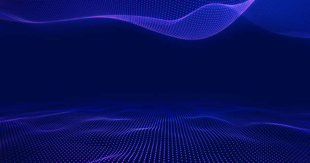 istock Universe of data inside of the virtual reality. Metaverse abstract background. 1403803018