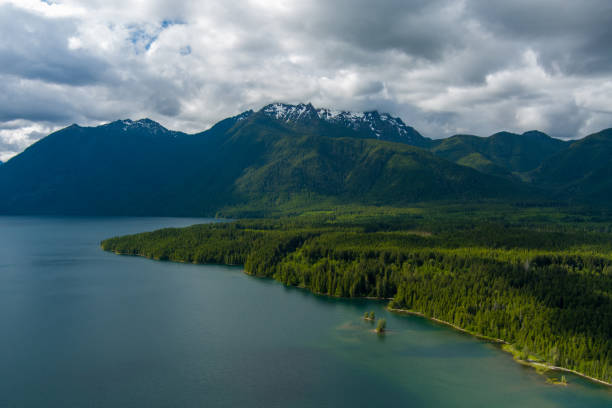 istock Lake Cushman in June 1403803347