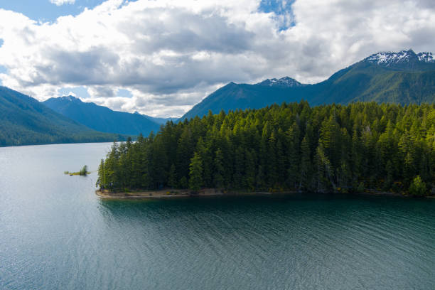istock Lake Cushman in June 1403803663