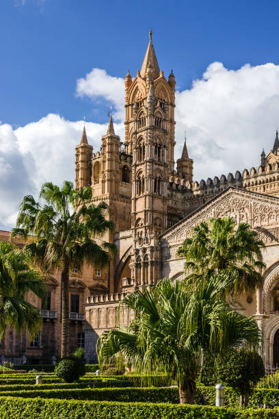 istock Palermo Cathedral church building architecture, Sicily, Italy 1403807973
