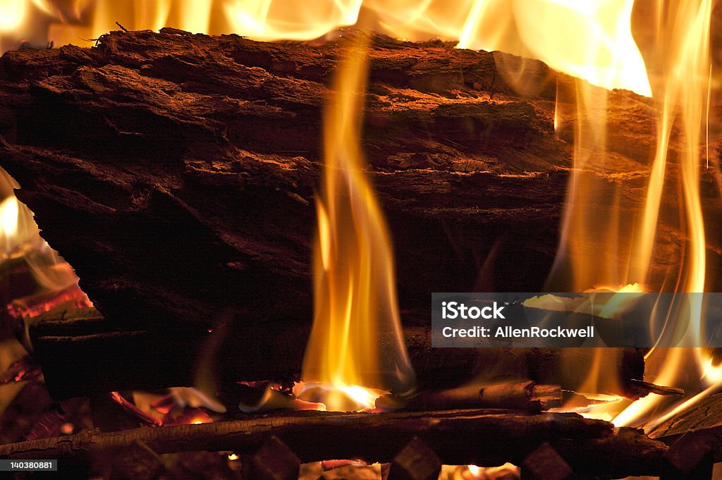 Flames - Lizenzfrei Anstrengung Stock-Foto