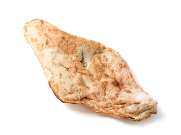 istock National georgian dish, chebureki, flatbread with meat inside 1403809226