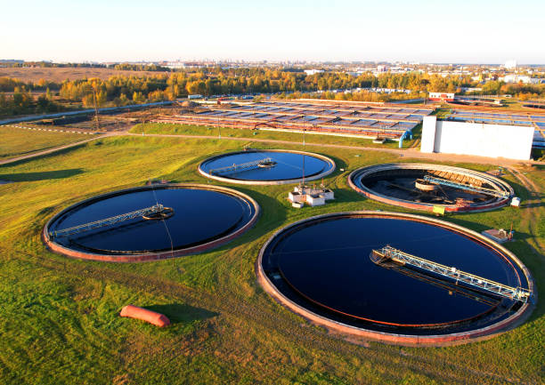 istock Sewage Treatment Plant. Wastewater Treatment Water Use. 1403809441