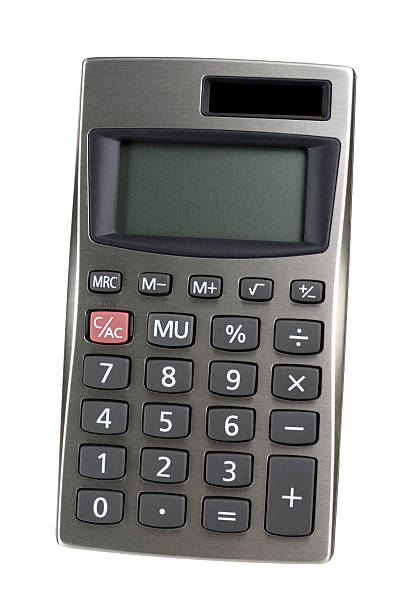 Pocket Calculator. stock photo