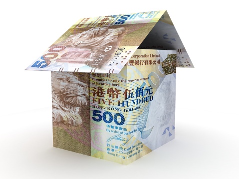 Hong Kong dollar money real estate house