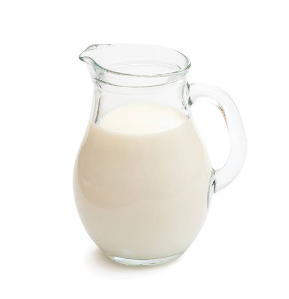 istock Glass jug of fresh milk 1403811391