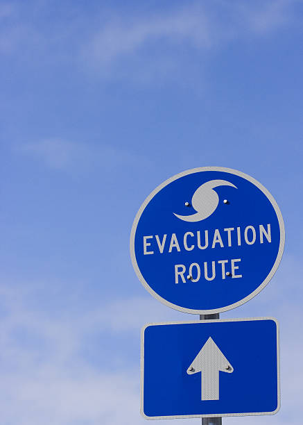 istock Hurricane Evacuation Route toward Blue Skys 140381196