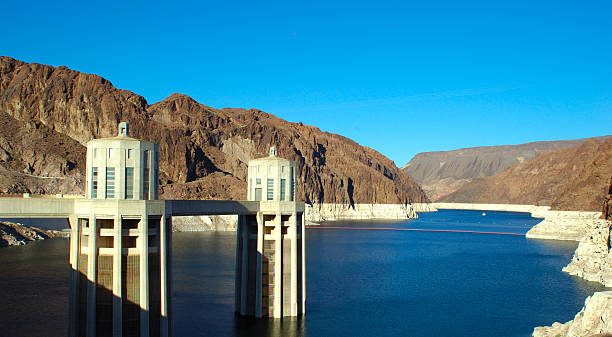 Hoover Dam - foto de acervo