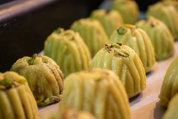 istock keto eid kahk with almond dough arranged in a grill tray 1403814302